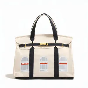 Handbag - Large Capacity Lightweight Travel Bag for Fashion Outfits Tours Trips and Work Quilted Travel Essentials Carryall Versatile Handbag Shoulderbag