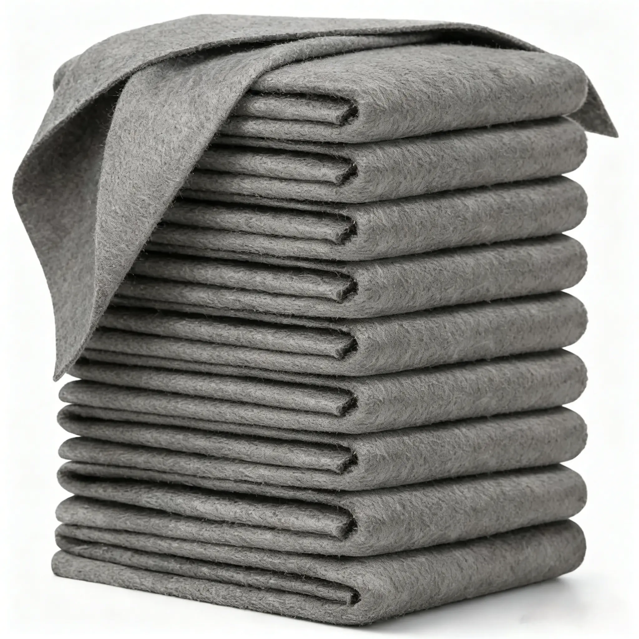 10 PACK-Reusable Microfiber Magic Cleaning Cloths, Scratch Resistant Super Absorbent Reusable Cleaning Rags for Car Glass Window Kitchen Mirror Screen