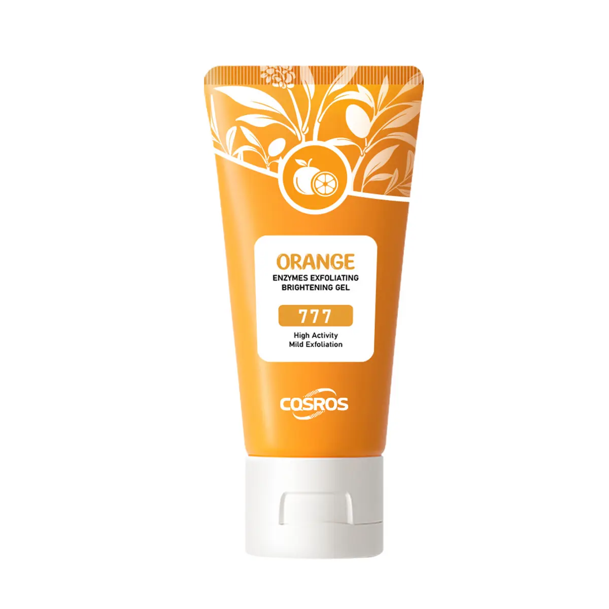 Orange Enzyme Face Scrub exfoliating gel facial body scrub exfoliating gel facial scrub deep cleanser moisturizer 50g