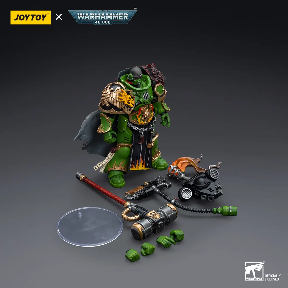 JOYTOY 1/18 Scale Salamanders Captain Adrax Agatone Action Figure
