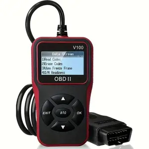 OBD2 Scanner Code Reader with 2.4" LCD Display - Advanced Diagnostic Tool for Engine Faults fault code