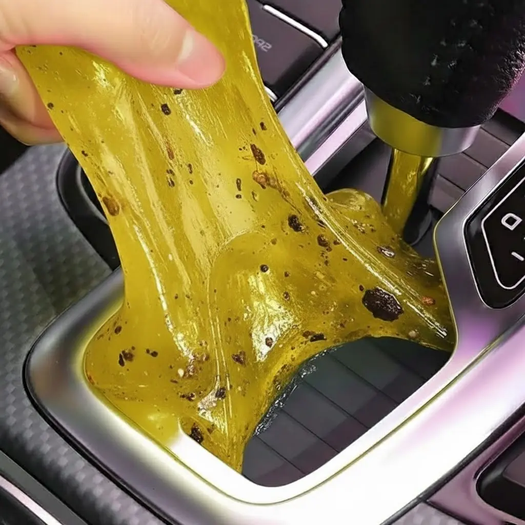 Car Cleaning Kit - Reusable Automotive Interior Detailing Tool Set, Easy-to-Use, Versatile Cleaning Supplies with Dust-Removing Gel for Air Vents, Dashboard Crevices, Car Repair Needs