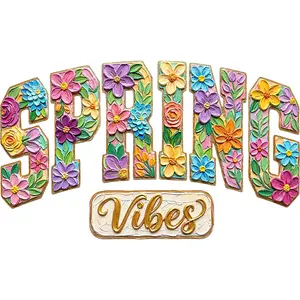 DTF Transfer – JP Spring Vibes Multi Sizes