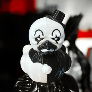 Art Duck 3D Printed Duck Collectible Plastic Figurine for Jeep Lovers