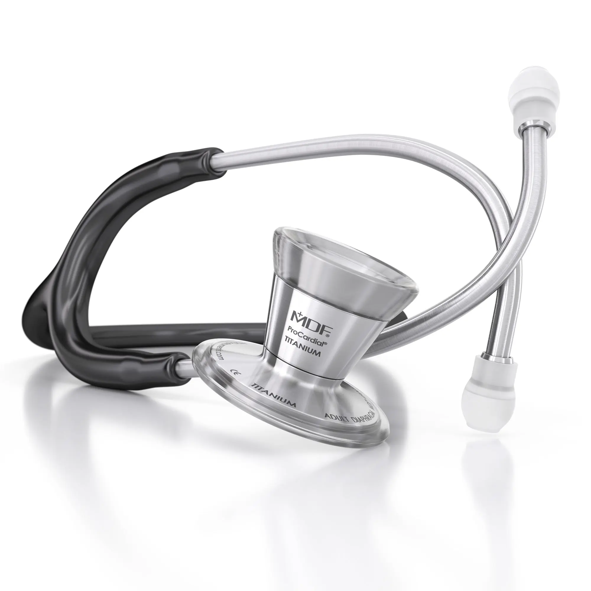 ProCardial® Titanium Cardiology Stethoscope - Black