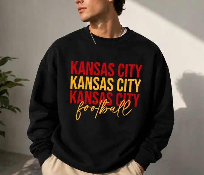 Kansas City Sweatshirt , Game Day Sweatshirt