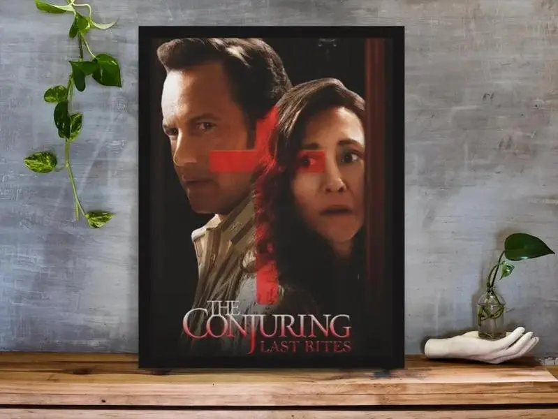 The Conjuring Last Rites 2025 Poster, Vintage Art Print, Home Decor, Gift for Fans