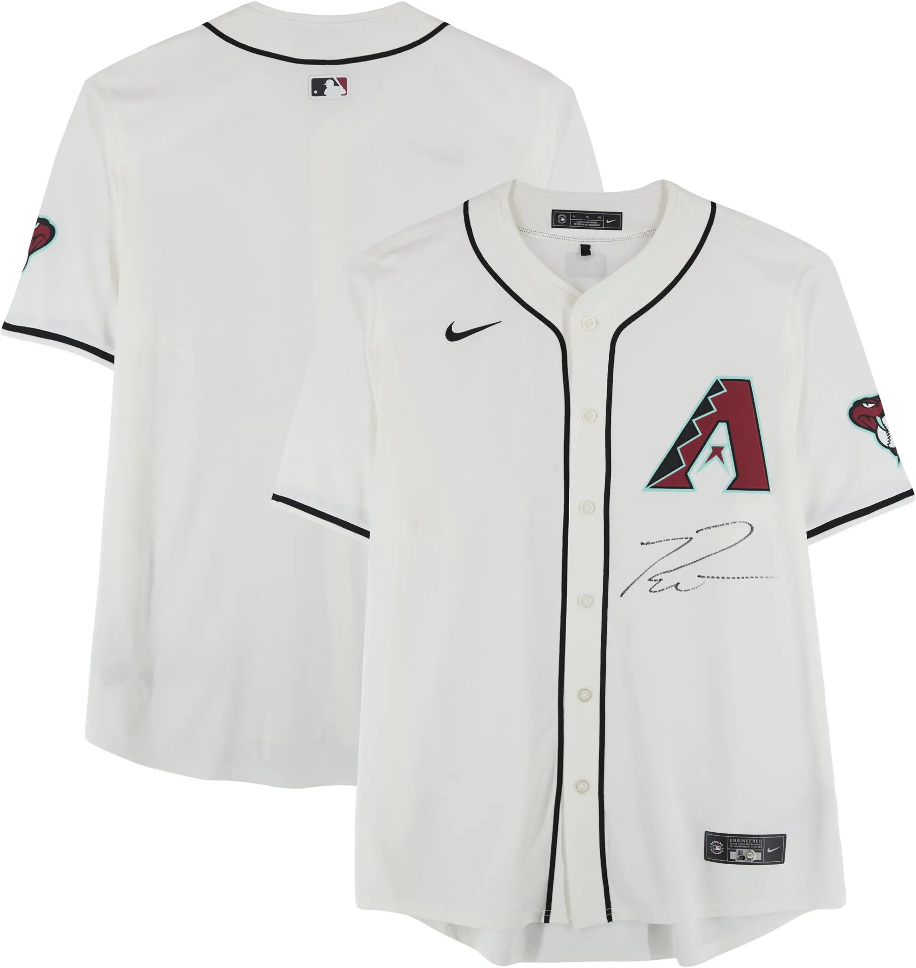 Ryan Waldschmidt Arizona Diamondbacks Autographed White Nike Replica Jersey - Fanatics Authentic Certified - MLB Memorabilia