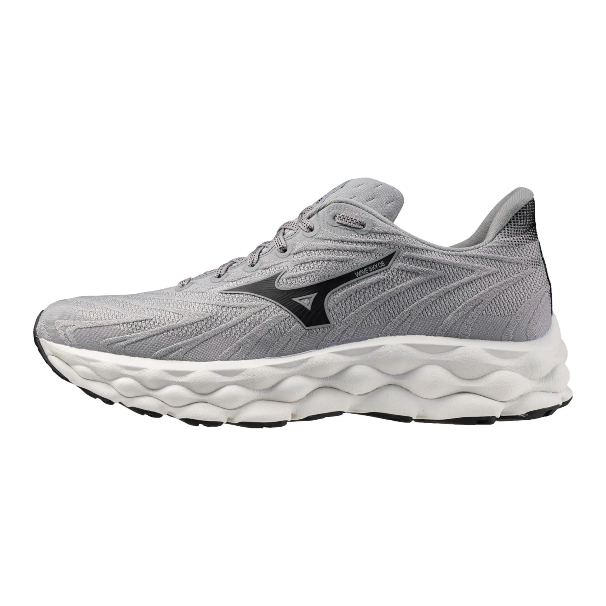 Mizuno Wave Sky 8 Grey / Black  J1GC240203 Men's