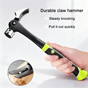 Heavy Duty Framing Hammer, 16oz Forged Steel with Magnetic Starter