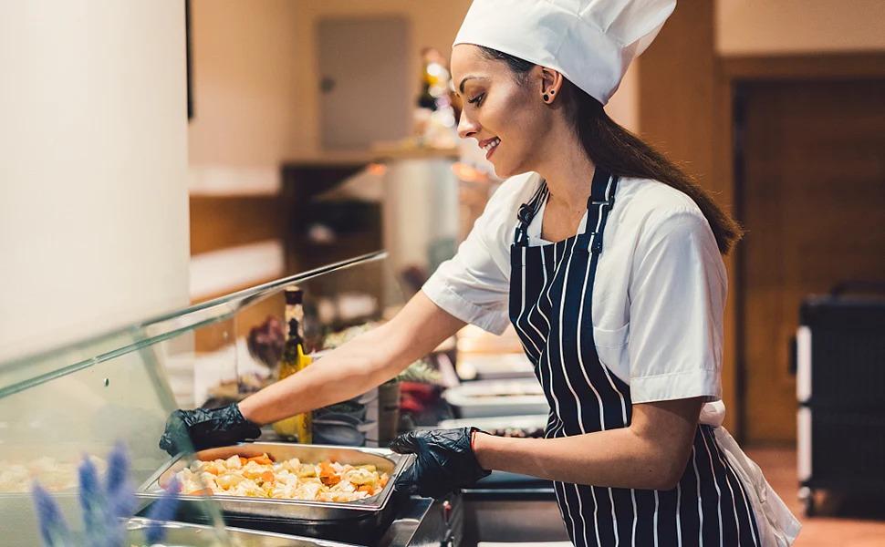 [ FLASH SALE ] ROVSUN 21 QT 2-Pan Electric Steam Table Countertop