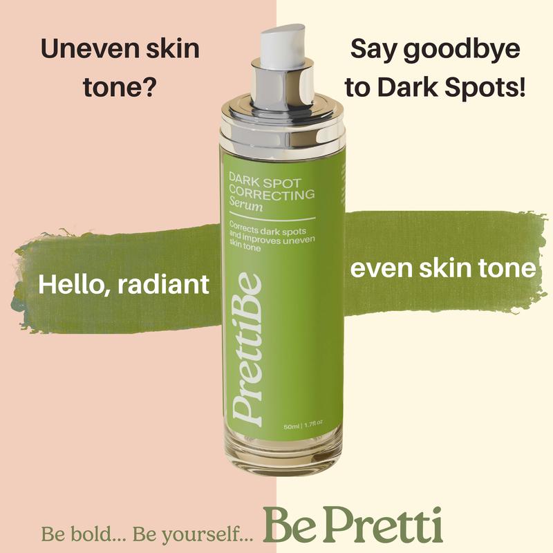 Dark Spot Correcting Serum – Brightening & Hyperpigmentation Treatment with Tranexamic Acid, Niacinamide, Vitamin C,  | Fades Dark Spots & Evens Skin Tone | Vegan Formula | 50ml