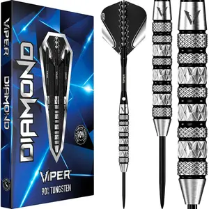 Viper Diamond 90% Tungsten Steel Tip Darts Dartboard Stand