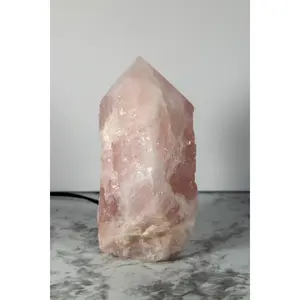 Rose Quartz Lamp