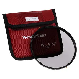 Fotodiox Pro 145mm Neutral Density 4 (2-Stop) Filter - Coated ND4 Filter (works with WonderPana 145 & 66 Systems)