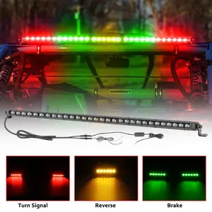 For 2024 Can-Am Maverick R X RS Smart-Shox UTV 30 Inch Rear Chase LED Light Bar
