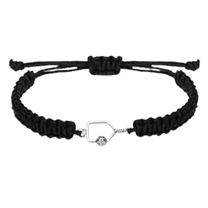 Pickleball Paddle Adjustable Rope Bracelet