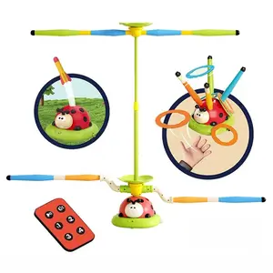 5 in 1/3 in 1 Ladybug Design Remote Control Activity Center, Indoor & Outdoor Sports Toy, Fun Gift for Boys & Girls