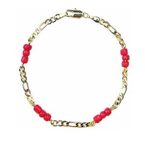 14K Real Gold Plated Protection Bracelet for Parent-Child Matching Jewelry - Hypoallergenic & Durable Family Bonding Accessory shop  mom