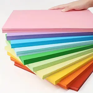 A4 Paper Mixed Colors 10 Designs, Smooth Surface Craft Supplies, Ideal for Printing & Copying, Durable Art Projects, Office Use