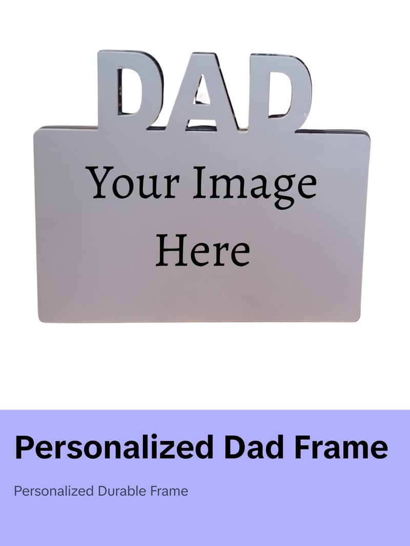 Decor Plaques & Signs Personalized Fathers Day Picture Frame Customizable Image Display Gift Photo