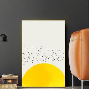 Nordic Minimalist Canvas Wall Art – Modern Abstract Prints for Living Room & Bedroom Deco