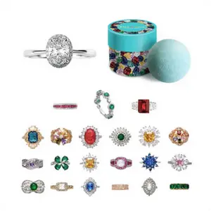 [D] Fizz & Rizz Mystery Box of Ring - Fashion Jewelry Mystery Box - Secret Jewelry - Bubble Bomb - Surprise Gift - Fizz Bomb Reveal Dive Into Excitement, Unique