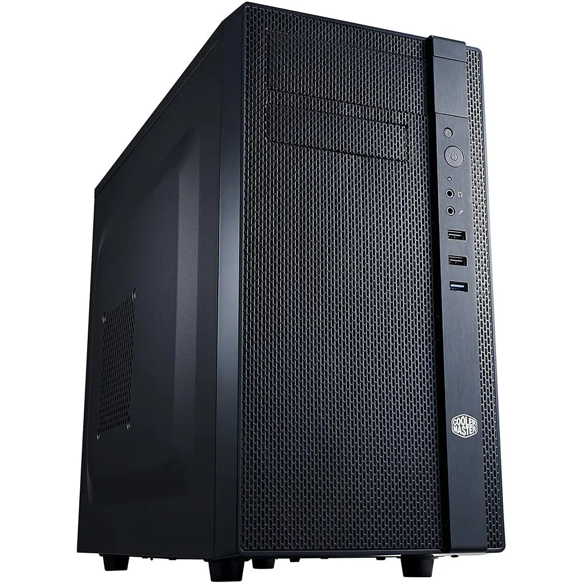 CoolerMaster N200 Mid-Tower Computer Case, Midnight Black