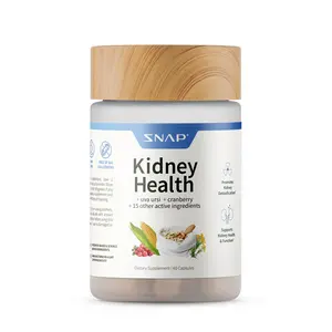 Snap Supplements - Kidney Health Support - Natural Kidney Cleanse Detox & Repair Formula - 15+ Active Ingredients
