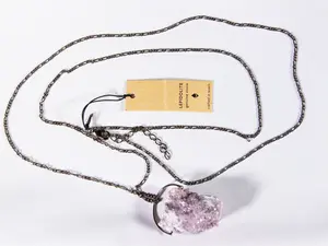 Lepidolite Gemstone Necklace