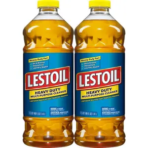Lestoil 48 oz. Heavy-Duty Concentrated Multi-Purpose Cleaner (2-Pack), Concentrated Stain Remover for Tough Grease, Paint, Grass Stains and Ink, For Laundry Pre-Treat and Hard Surfaces, Dilutable or Full Strength.
