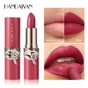 6 Color Matte Lipstick Waterproof Easy to Apply Velvet Lipstick Stock Soft Mist Velvet Lipstick Daily Use Boosts Color