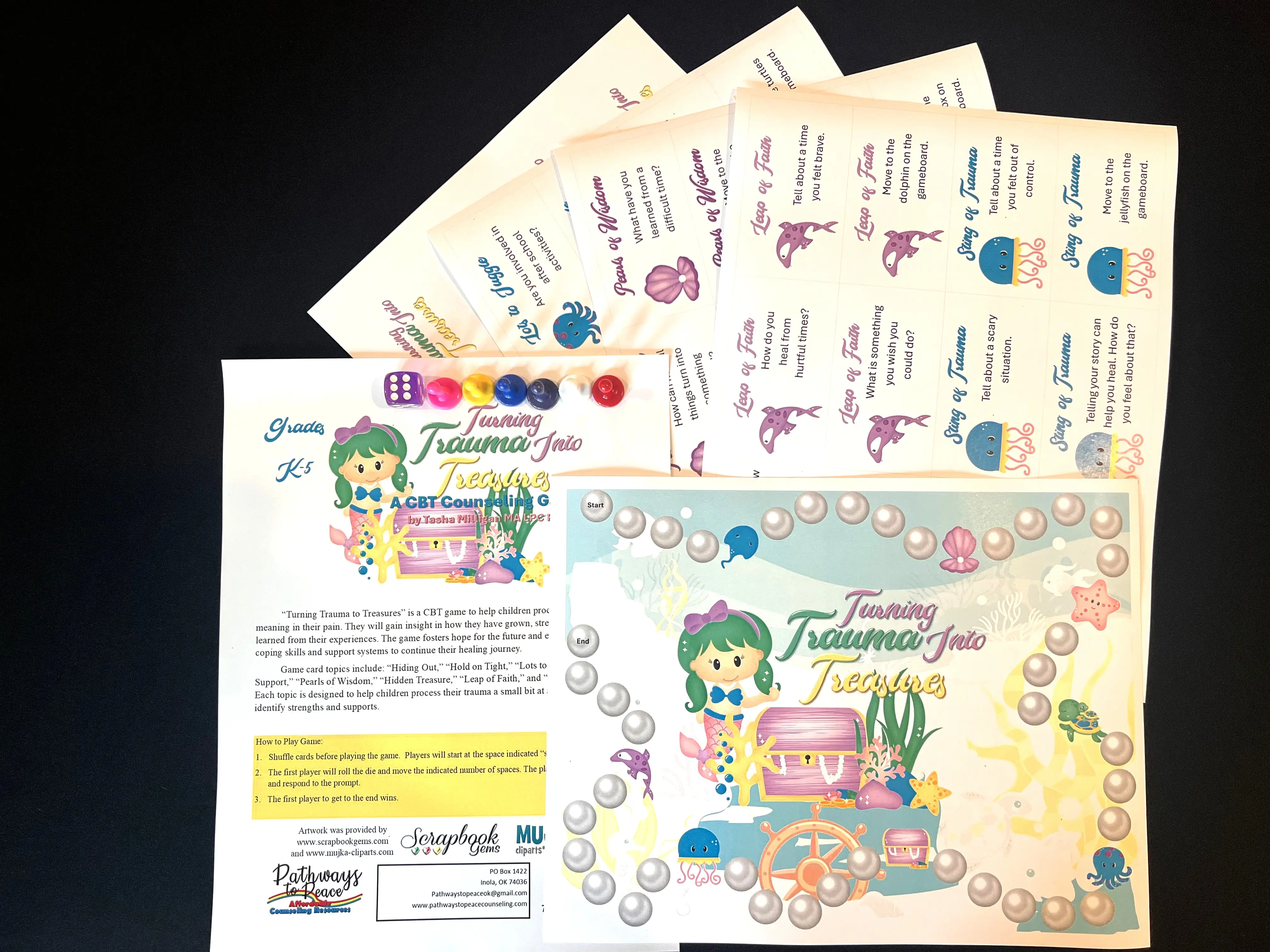 Turning Trauma into Treasures: A CBT Game for Children