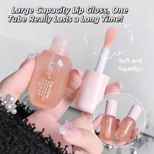 Moisturizing lip balm, moisturizing glitter lip liner, moisturizing lip gloss lipstick, suitable for girls and women, including lip gloss and skin care products