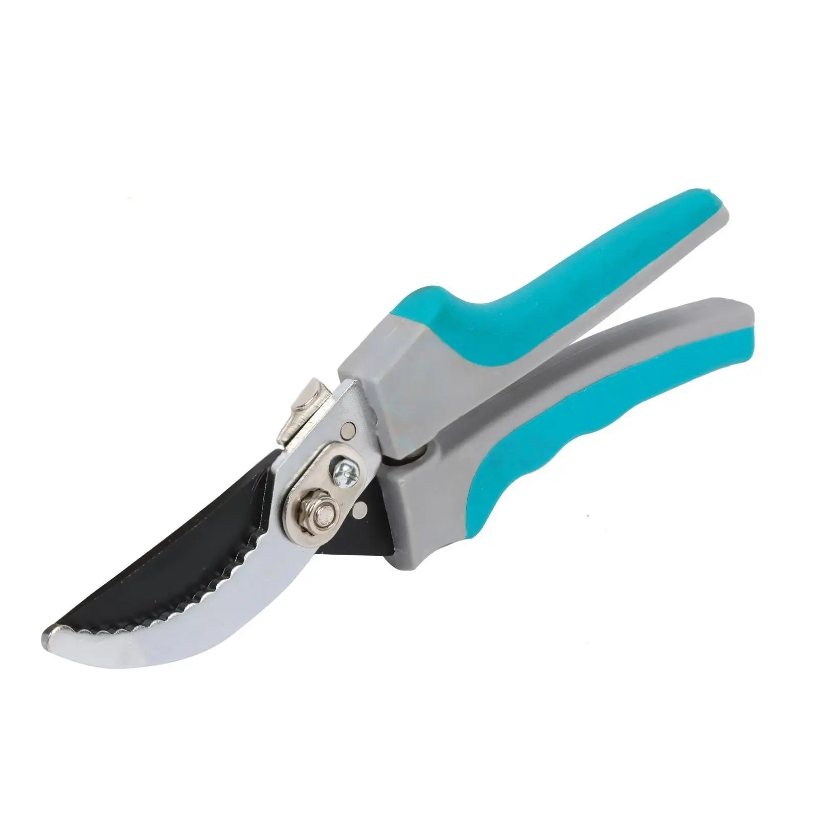 Garden Shears with Blue and Gray Handles for Precision Cutting