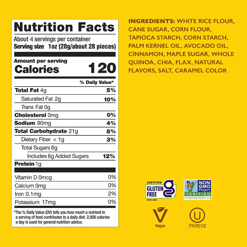 6 Pack - Drizzilicious French Toast Mini Rice Cakes 4 oz 6 Pack - Drizzilicious French Toast Mini Rice Cakes 4 oz