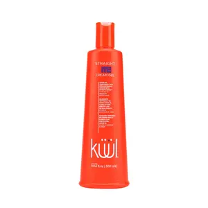 Kuul Straight Me Cream Gel ( 10.14 fl oz ) Tratamiento Sin Enjuague - Ayuda Disminuir Frizz - Leave-In Hair Straightening Cream - Alaciante Temporal En Crema Para El Cabello - Creates a Smooth And Straight Effect ( 300 ml )