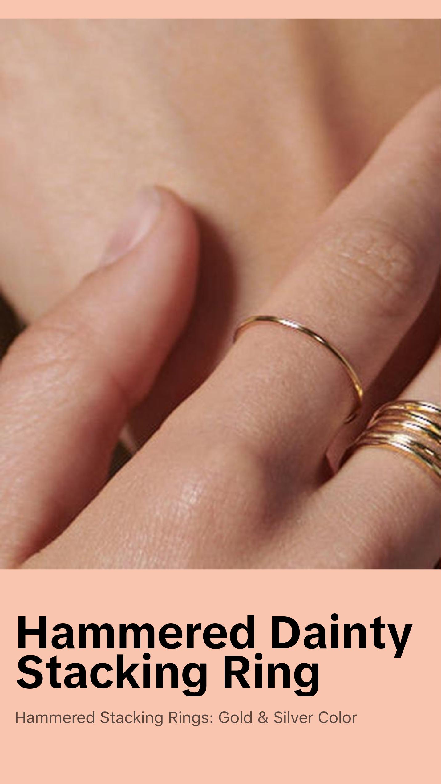 Dainty Stacking Ring
