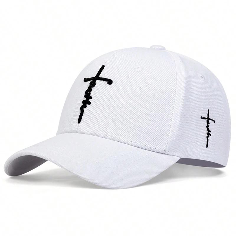 Fashion Faith Embroidery Baseball Cap Men Women Spring Summer Sun Hats Cotton Snapback Hat Unisex Hip Hop Trucker Caps Fashion Faith Embroidery Baseball Cap Men Women Spring Summer Sun Hats Cotton Snapback Hat Unisex Hip Hop Trucker Caps
