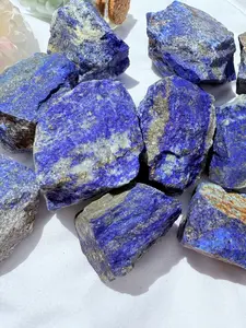 Lapis Lazuli Natural Stone Mineral Specimen, Classic Crystal Collection for Home Decor & Gifts, Indoor Decoration Accessory