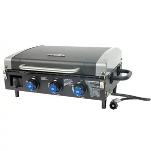 Razor 3 Burner Portable Griddle with Lid