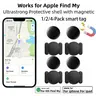 1/2/4pcs Smart Global Tracker Anti Lost Wireless for iOS, Replaceable Battery, Magnetic Case, Smart Key Finder, Ideal for Cars, Bikes, Keys, Wallets, Motorcycles, Backpacks, Luggage