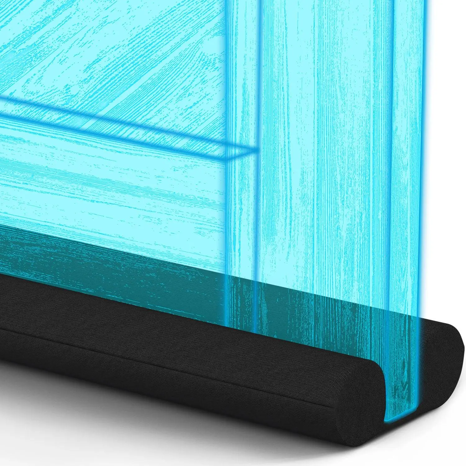 Under Door Draft Stopper - Blocks Sound, Light, Drafts, and Odors, Year Round Energy Cost Saver Under Door Draft Stopper - Blocks Sound, Light, Drafts, and Odors, Year Round Energy Cost Saver