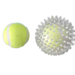 Spikey Ballz in 2 sizes 1) 3 inch (tennis ball size), or 2) 3.5 inch ball