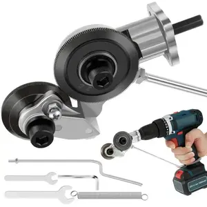 Multifunctional Electric Cutting Tool, Portable Cutting Drill with Universal Metal-Sheet Cutting Head, Suitable for Metal-Cutting, Drill BitsGift