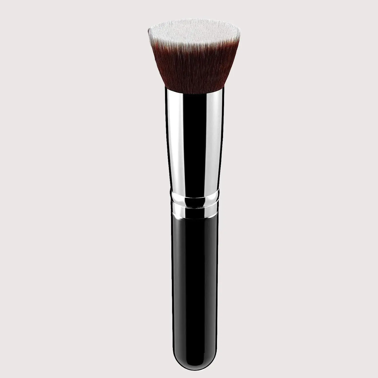 Flat Foundation Brush, Contoured Foundation Brush, Large Coverage Brush for Flawless Skin, Makeup Brush for Concealer and Contouring, Makeup Blending Brush, Face Makeup Brush, Makeup Tool for Women, Cosmetics Brush, Cosmetic Brushes