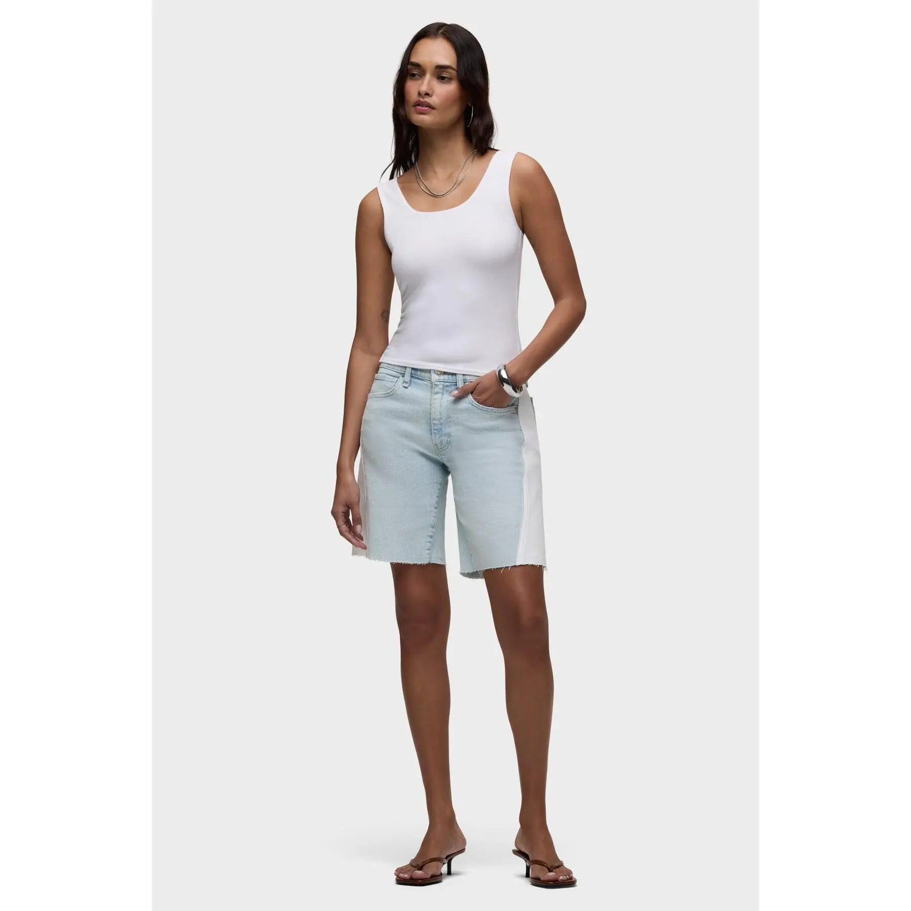 London Seamed Long Short