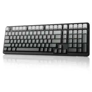 ATTACK SHARK Attack Shark X98 102-Key Mechanical Wireless/Wired Gaming Keyboard, BT5.0/2.4G/USB-C Tri-Mode Keyboard with RGB LED Backlit, 4000mAh Battery