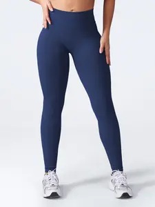 Women's High Waist Yoga Pants, Perfect for Fitness, Solid Color Casual Gym Leggings, High Waisted Legging, Comfortable & Stylish, Ideal for Yoga and Exercise, High Waist Stretchy