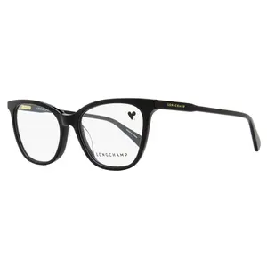 Longchamp Rectangular Eyeglasses LO2694 001 Black/Gold 54mm